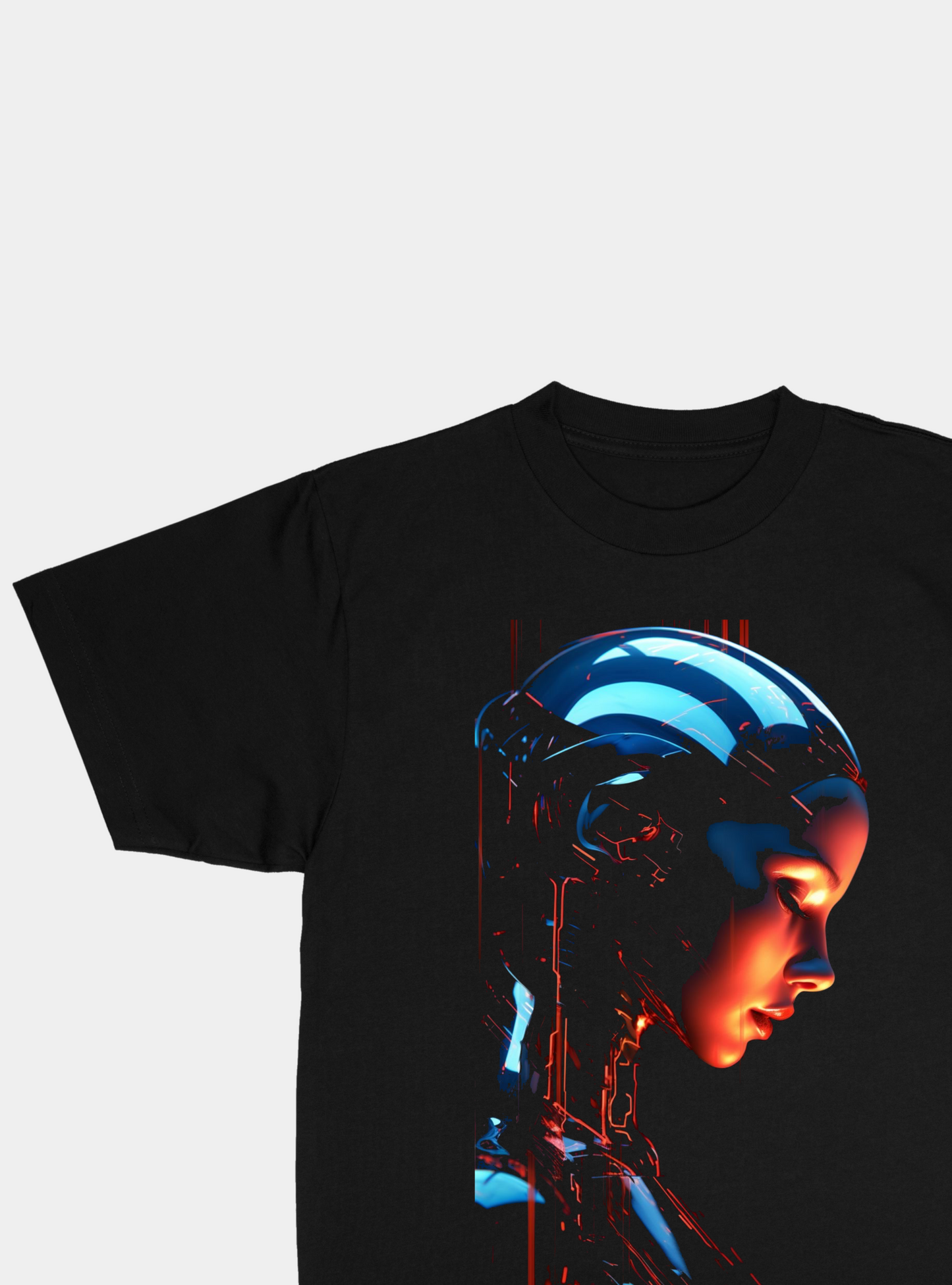 AI Robot Heavyweight Tee